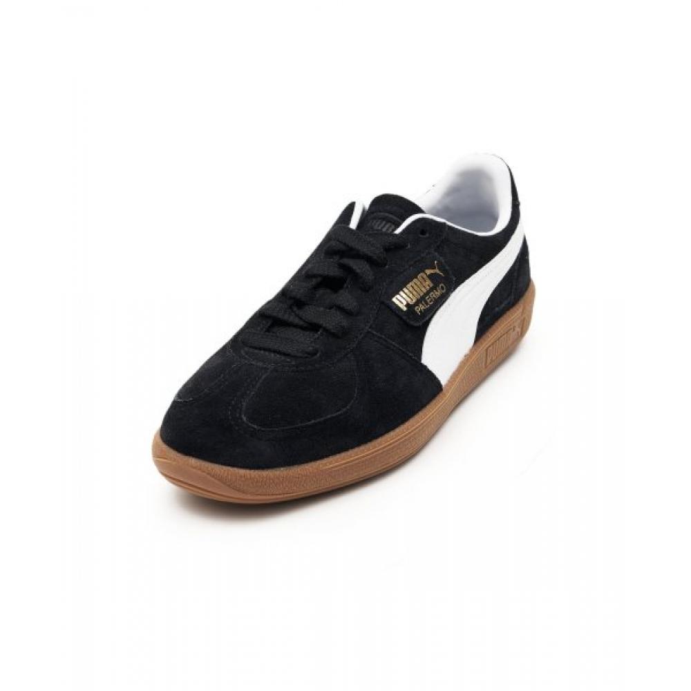 Puma Palermo   Black  White 396463 10