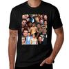 Sebastian Stan Photo Collage Tshirt Work Short Sleeve Cotton Top Tshirt
