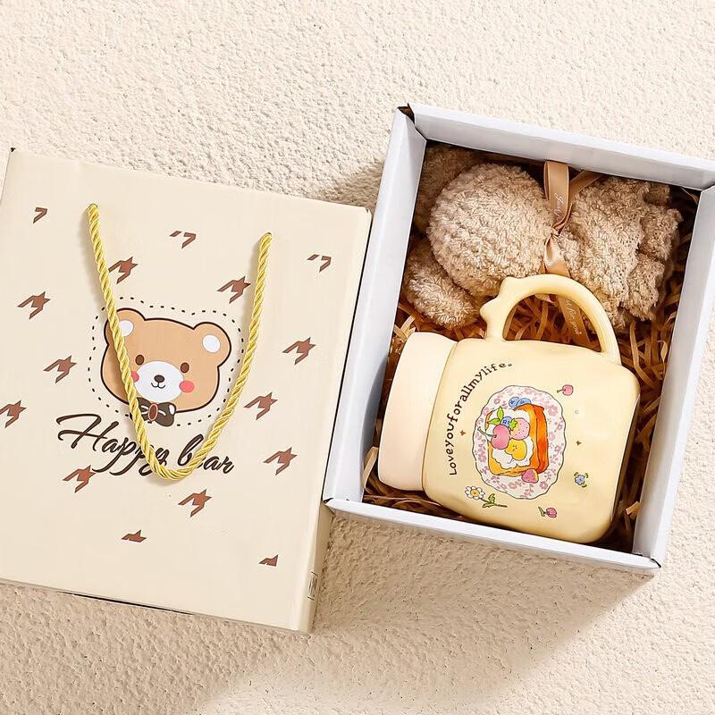 Taozhde Ceramic Mug with Mirror Lid