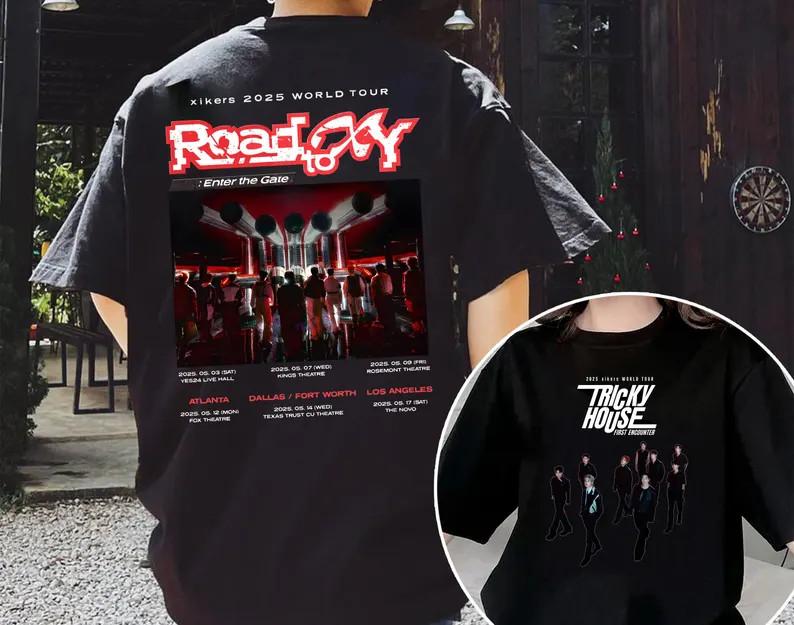 Xikers 2025 World Tour Road to XY Xikers Members Group Shirt XL