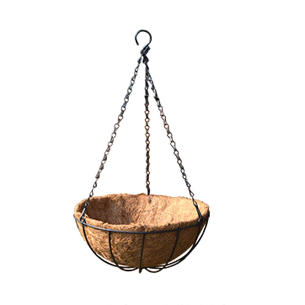 Prodyšný květináč Půlkulatý sukulentní květináč Závěsný košík na květiny Zahradní dekorace