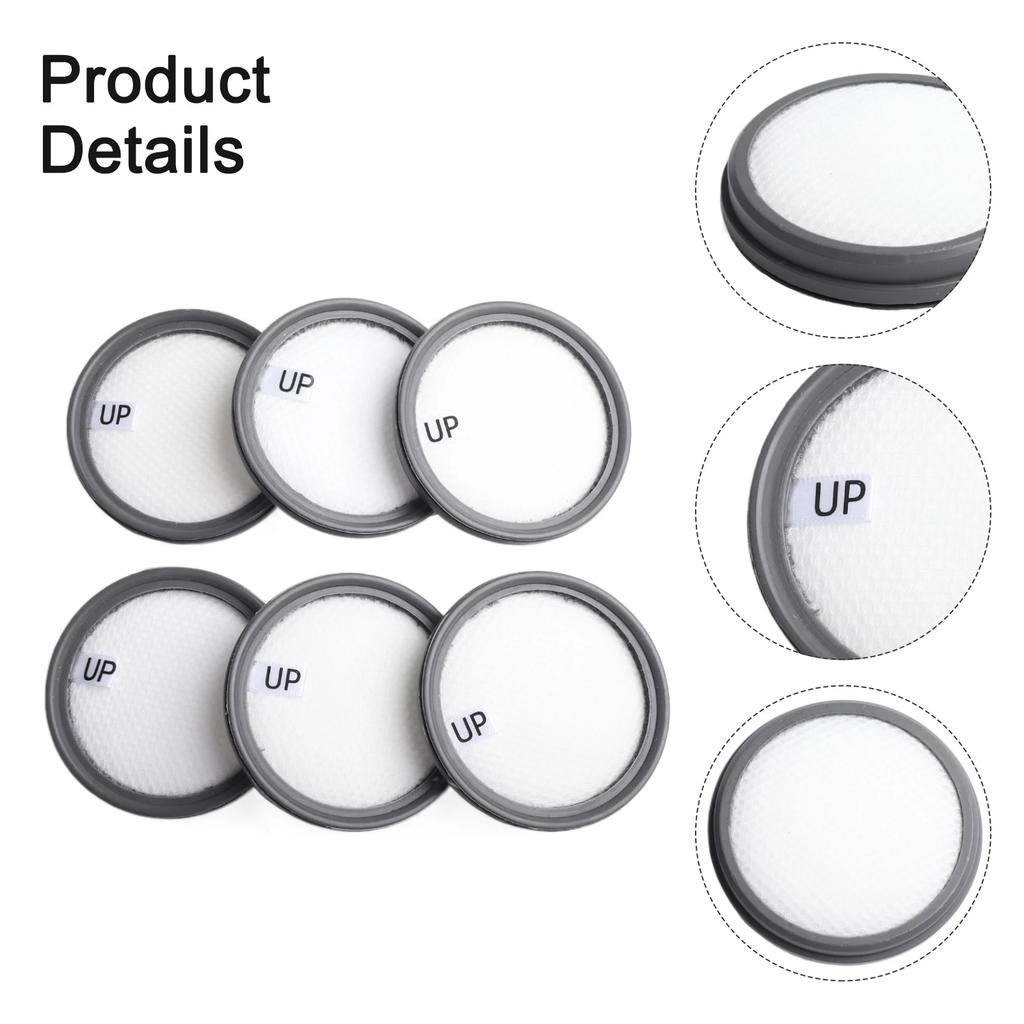 For Ji Mmy WB55/BX5/WB73/BX7 Pro Vacuum Cleaner 2/6 Pcs Washable Filter Filter Screen Vacuum Cleaner Accessories To Replace