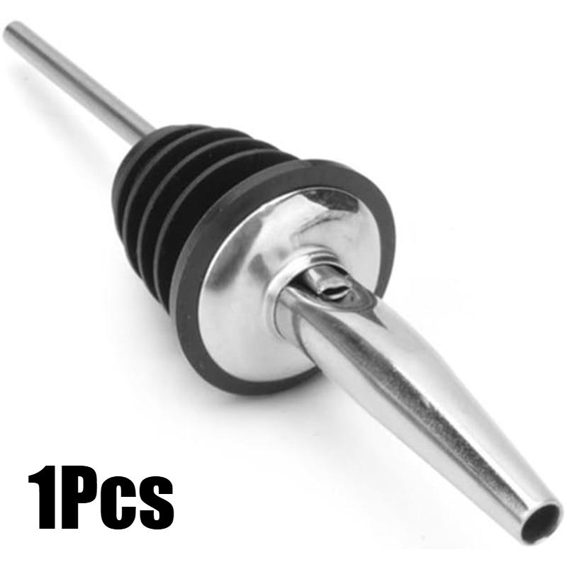 

1-10Pcs Wine Bottle Stopper Stainless Steel Wine Bottle Pour Spout Olive Oil Pourer Wine Pourer Nozzle Bottle Stem Accessories