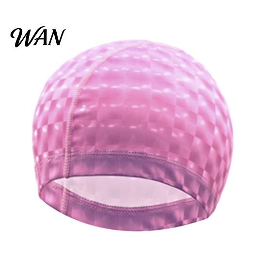 Adults Swimming Cap Water Resistant Swim Cap, Short Long Hair Hat, Non-slip Stretchable Men Women Bathing for Pool, Beach, Lake Comfortable
