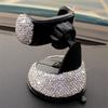 Bling Crystal Car Phone Mount with One More Air Vent Base Cell Phone Holder New