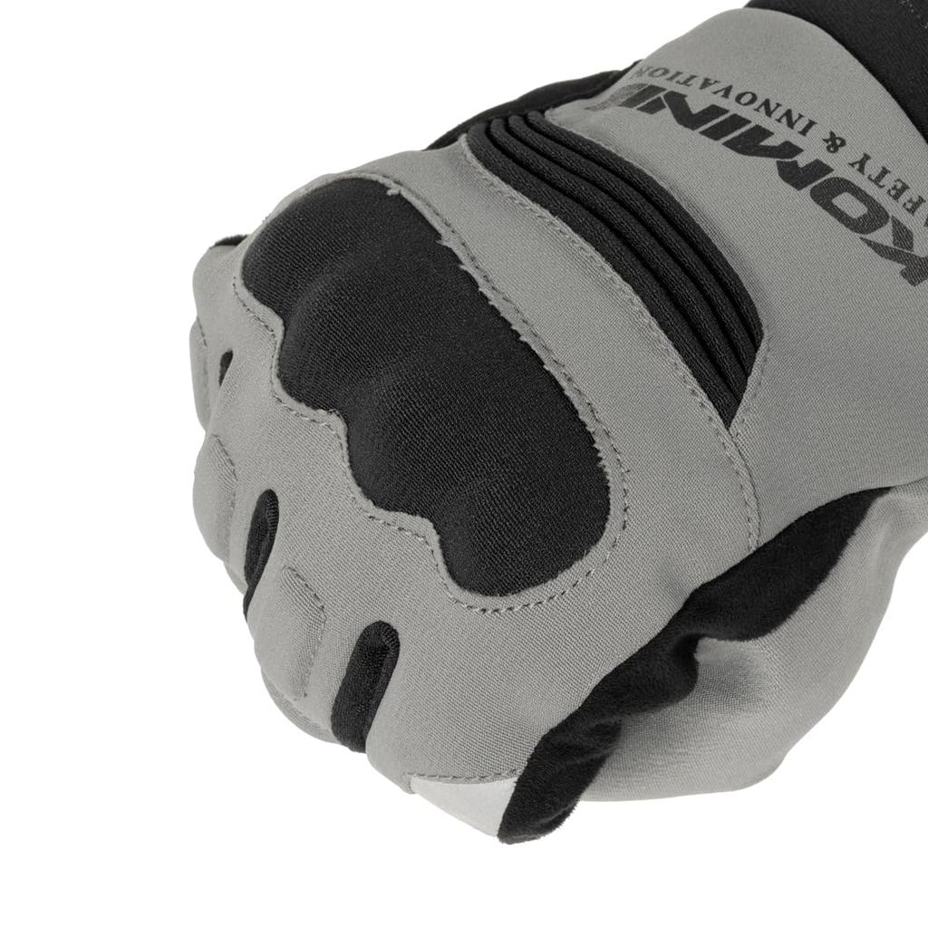 KOMINE 2025 Model Motorcycle Protective Winter Gloves Rampart Black L 06-859 GK-859 -