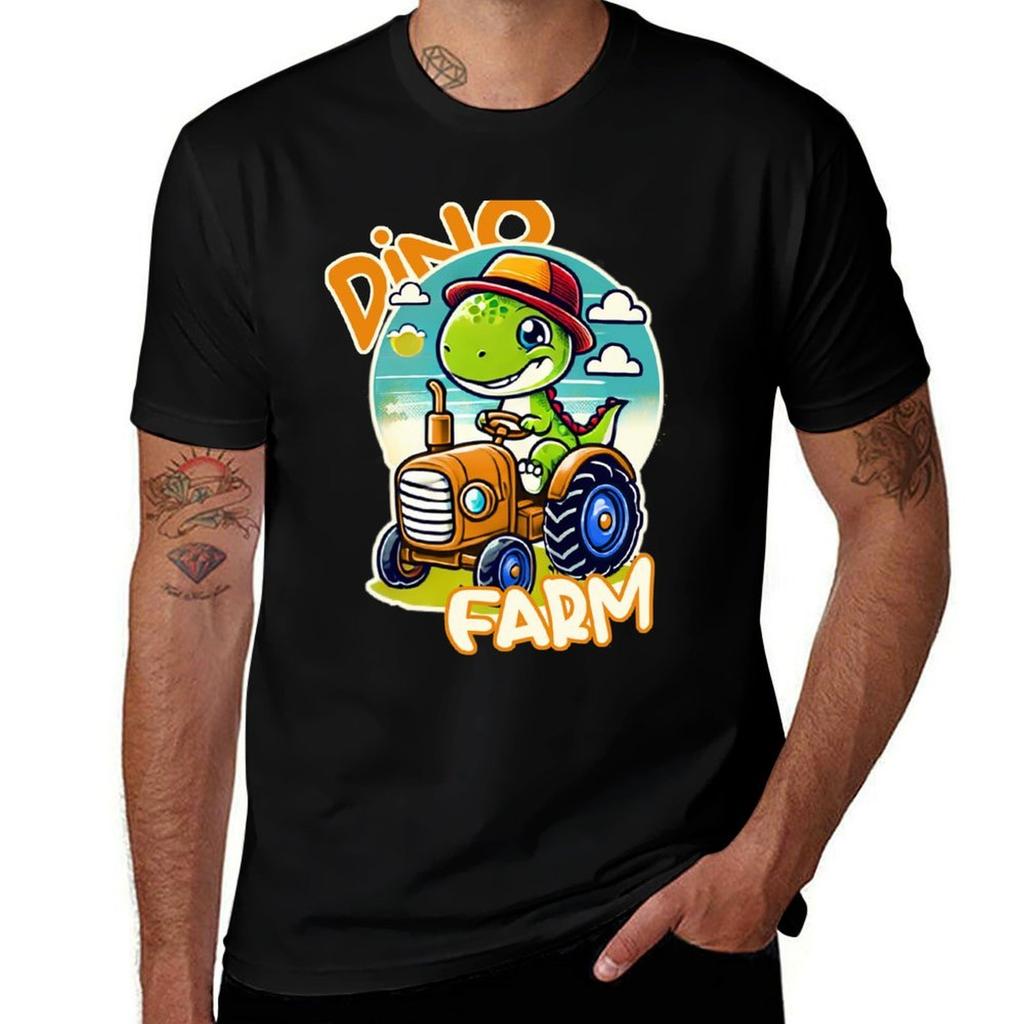 Dinofarm 3 T-Shirt Plus Size Tee Shirt