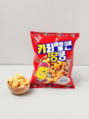 Crown Karamell-Mais-Erdnuss-Snack (125 g)