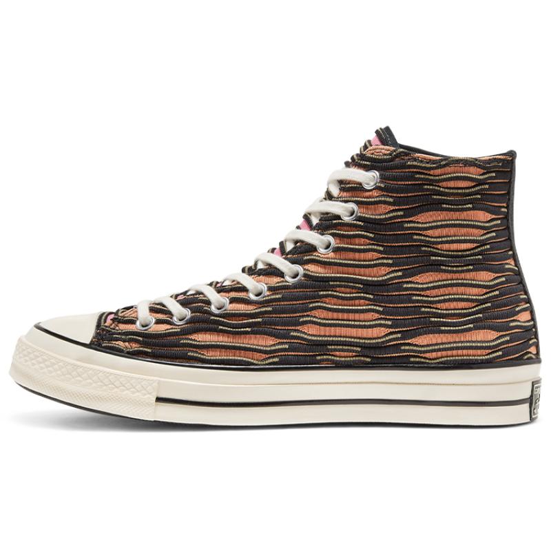 Converse 1970s Vibrant Knit Chuck Taylor All Star Vintage High-top Canvas Shoes Unisex Multiple Color Block