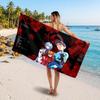 Large Beach TowelNeon Genesis Evangelion Soft Absorbent Towel Beach Bath Home Use