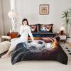 Erosebridal Twin Comforter Set for Boys Baseball Bedding Basketball Comforter Soccer Bedding Set for Teens Football Comforter Set with 1 Pil