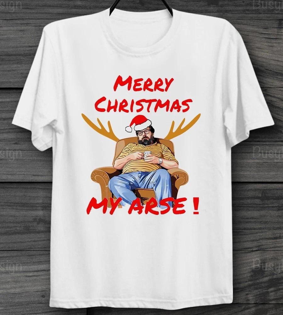 

Jim Royle Christmas T-Shirt Retro My Arse Funny Gift Tee UK Classic XL