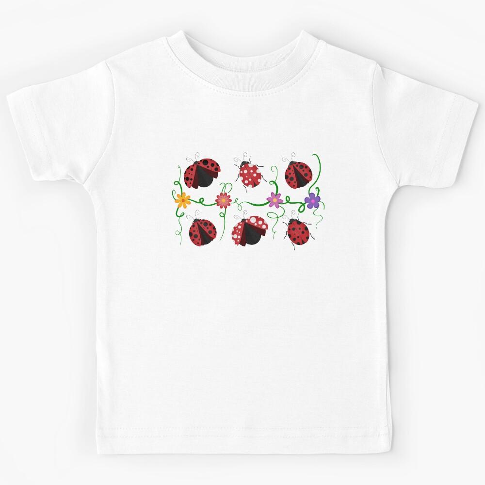 Ladybirds pattern Kids T-Shirt 130