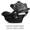 Car Seat Aton B2 I-size Cbx by Cybex - 45 To 87 Cm - Birth Up To 13 Kg - Up To 2 Years - Base One Included - Volcano Black