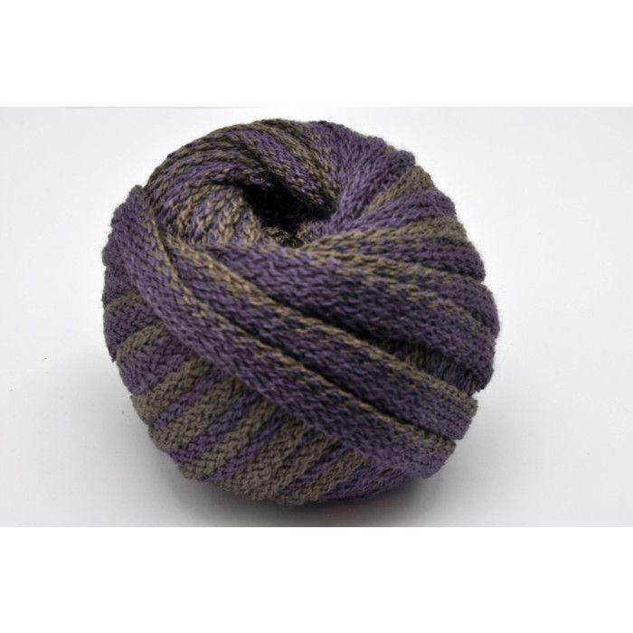 Laine Spirale Nuance 415 (tons violet gris) 1 pelote