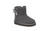 UGG Idris Comfortable, Fleece Lined Snow Boots Kids' Cotton Boots Children Aged 3 7 Years Old Charcoal Gray 1118888T-CHRC