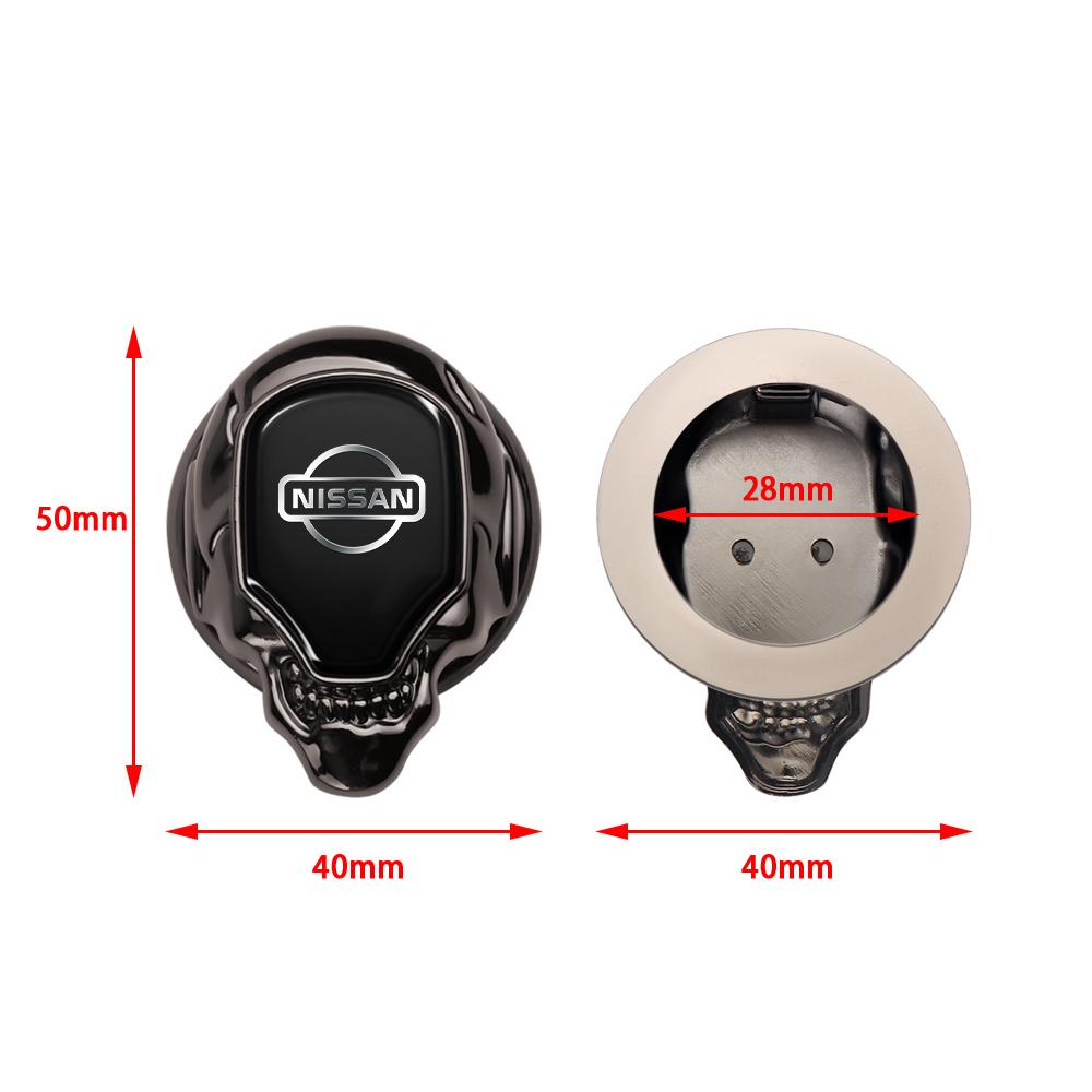 Car One-Click Start Buttons Protective Cover Decoration For Nissan Sylphy Cube Rogue Maxima Sentra Note TIIDA Auto Accessories