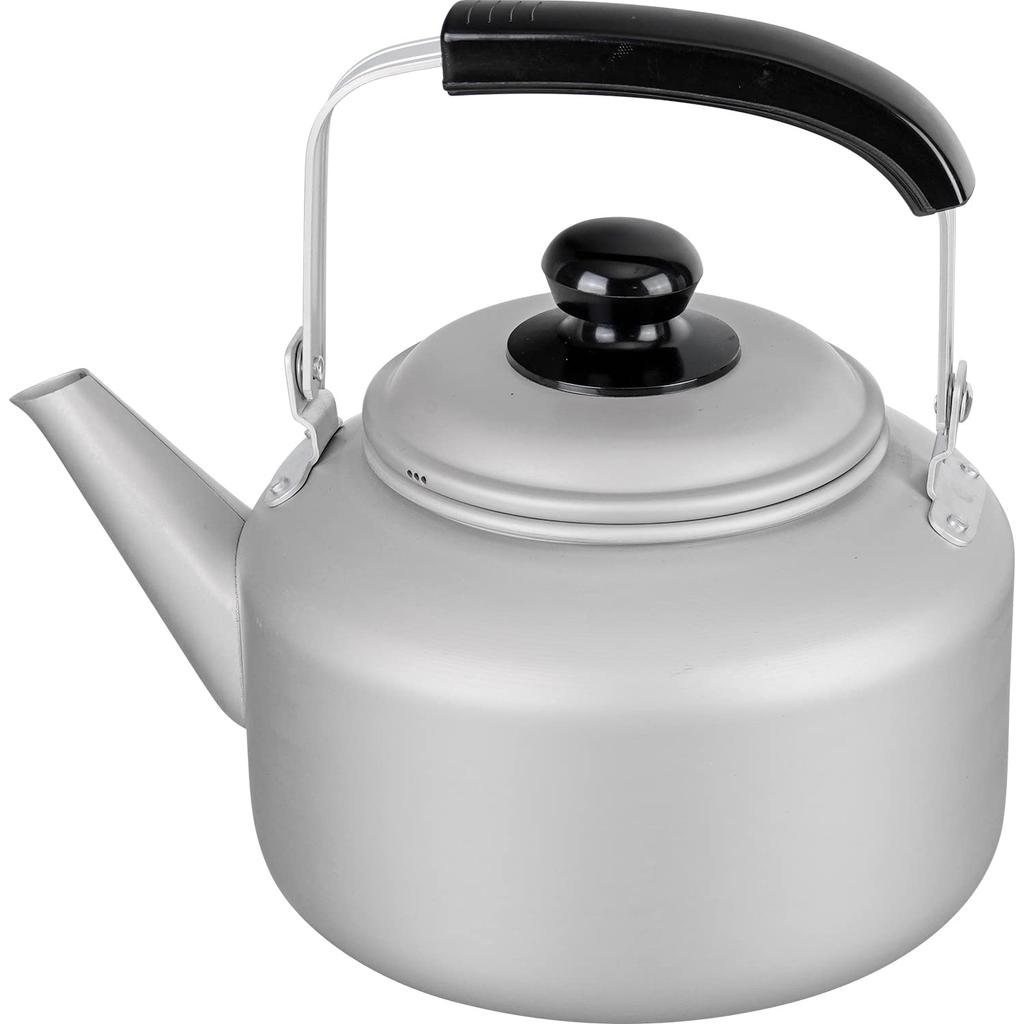Wahei Freiz Aluminum Anodized for Gas Stoves Wadzutsumi Lightweight, Instant-Boil Kettle, 3.3L (Appropriate Capacity 2.3L), Aluminum, Only, RB-2326