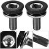 6Pcs Wasserdichte Quadratische Loch Center Shaft Kurbel Schraube Fahrrad Zubehör für Mountainbike