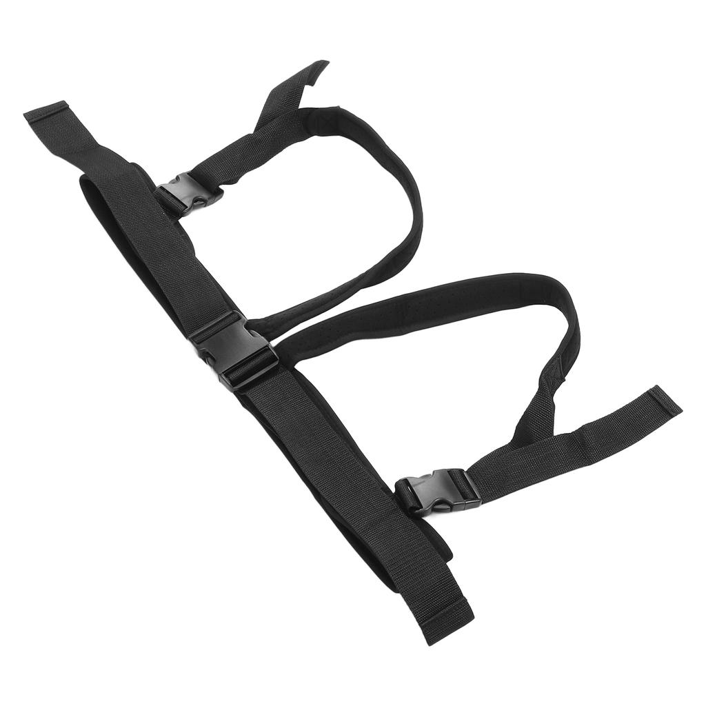 Wheelchair Safety Belt Elastic Cushioning OK Fabric Breathable Plastic Steel Buckle Wheelchair Straps