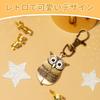 Cartoon Cute Owl Pocket Watch Double Open Electronic