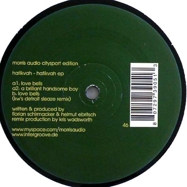 

12inch Record HATIKVAH - Hatikvah EP 46 Morris Audio Ci 2008 Switzerlan Dance & Electronica Used