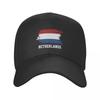 Classic Dutch Flag Baseball Cap Unisex Women Adjustable Netherlands Proud Dad Hat Sun Protection Snapback Caps