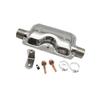 60-300cm Stainless Exhaust Muffler Silencer Clamps Bracket Gas Vent Hose Portable Pipe Silence For Air Diesels Car Heater Kit