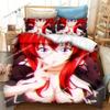 Anime High School DxD Bedding Set Duvet Cover Bedroom Comforter Covers Single Twin King _Size Quilt Cover Home Textiles