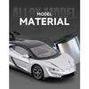 1/24 BYD Look UP U9 Supercar Legierungsmodellauto Spielzeug Diecasts Metallguss Sound und Licht Auto Spielzeug für Kinder Fahrzeug