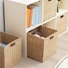 A34R Rope Storage Baskets Foldable Hand Woven Storage Cubes Bins With Handles For RV Bedroom 13" Foldable Storage Baskets