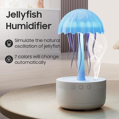 USB Bunte Quallen Ultraschall-Luftbefeuchter & Aroma-Diffusor