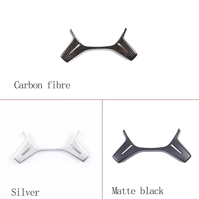 Ανθρακονήματα για Mercedes Benz C Class W204 C180 C200 2011-13 CarABS Διακόσμηση τιμονιού Διακοσμητικό E ML GL Class W212 X166