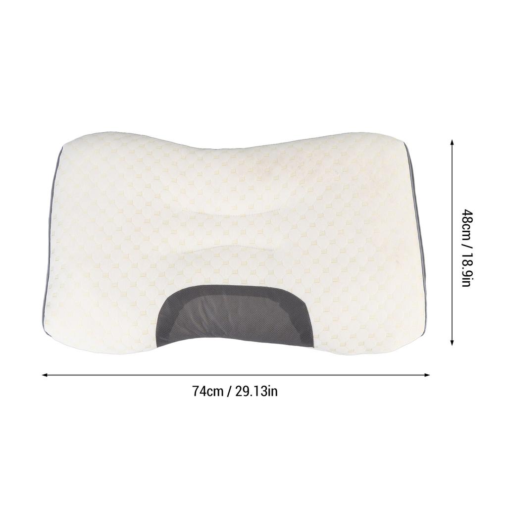 Memory Foam Pillow Core Neck Support Ergonomic Pillow Core for Back and Side Sleeper