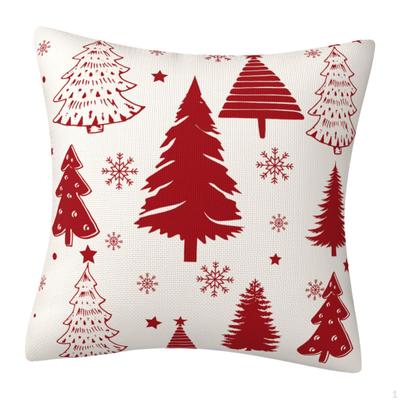 18x18inch Christmas Cushion Cover for Bedroom Holiday Decor