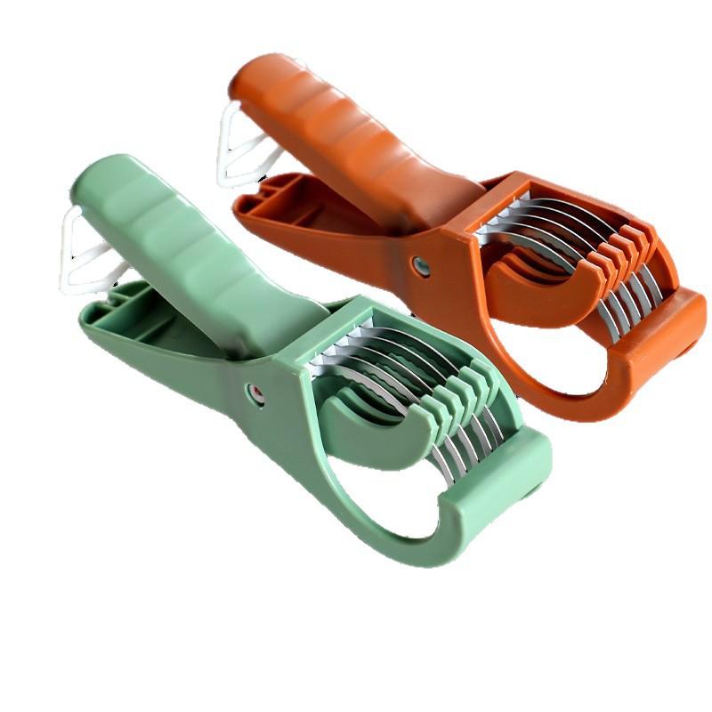 Multi Functional Fruit Vegetable Slicer Stainless Steel Blade Cucumber Ham Carrot  Slicing and Peeling Device  Kitchen Gadgets