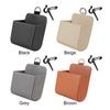 Auto Organizer Box PU Leather Car Phone Hanging Holder Soft Car Air Vent Shelf Box for Car Accessories for Auto Storage Tidying