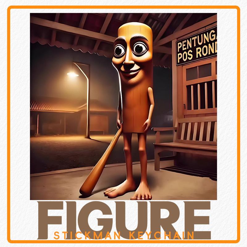 Italian Brainrot Tungtungtungsahur Articulate Movements Figure, Doll Assembly Model Figurine