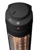 TEKNOS Slim halogenový ohřívač 300W s háčkem na šňůru černý PH-318K