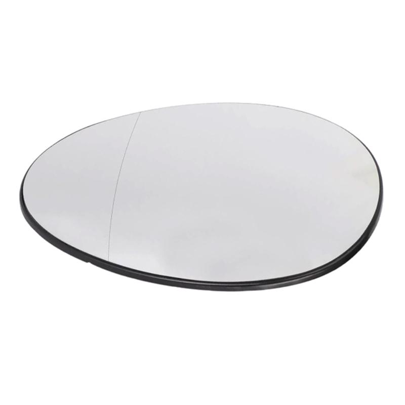 Left/Right Wing Mirror Glass 51169803193 51162755625 51169803194 51162755626 for R55 Rearview Mirror Glass Replacement белый