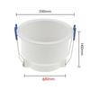 JOYINLED Hot Zinc Alloy Anti Glare Cut-out 80mm LED Spotlight GU10 White/Black Ceiling Downlight Fixture Housing Frame