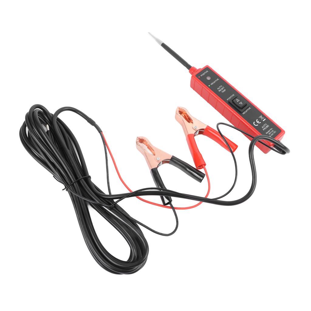 Electric Circuit Tester Accurate 6 to 24V Circuit Probe Detector Electrical System Diagnosis Tool for Car Boat