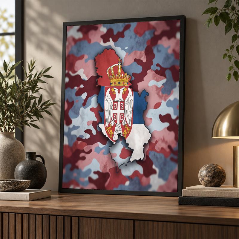 Serbia Teemandimaali Komplekt 5D Täispuuriga DIY Teemantmosaiik Seinakunst Kodu Kaunistus