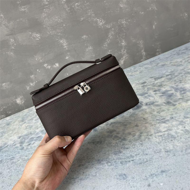 

Regular Price of Cabbage 300 + Pure Leather Full-grain Leather Factory Loss Clearance Mini Lunch Box Bag Women Messenger Bag Dark Curry