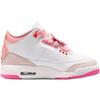 Air Jordan 3 Retro GS Wiosenne Kwiaty Trampki Dziecięce Różowy Perłowy-Różowy Hiper-Pomarańczowy-Różowy-Kwiatowy Różowy-Świecący Jasny Turkusowy-Sail II0599-600