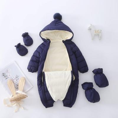 Conjunto de Pelele de Terciopelo YY para Bebé Otoño/Invierno - Pelele Grueso y Cálido para Recién Nacido