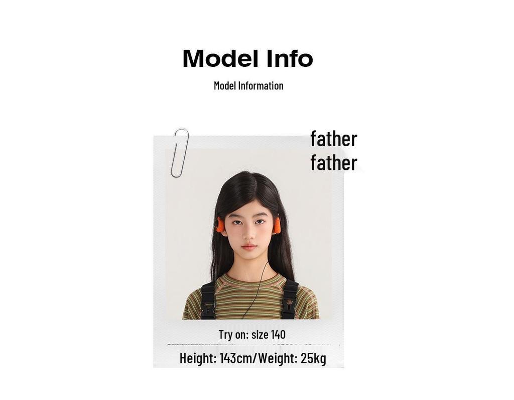 Atmungsaktiver Overall aus reiner Baumwolle von Tao Town für Mädchen – modisch und locker geschnitten, ideal für Schülerinnen der Mittelstufe, perfekt für Frühling und Herbst.
