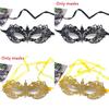 Adult Lace Face Mask With Sparkling Embellishments For Costume Parties Or Halloween