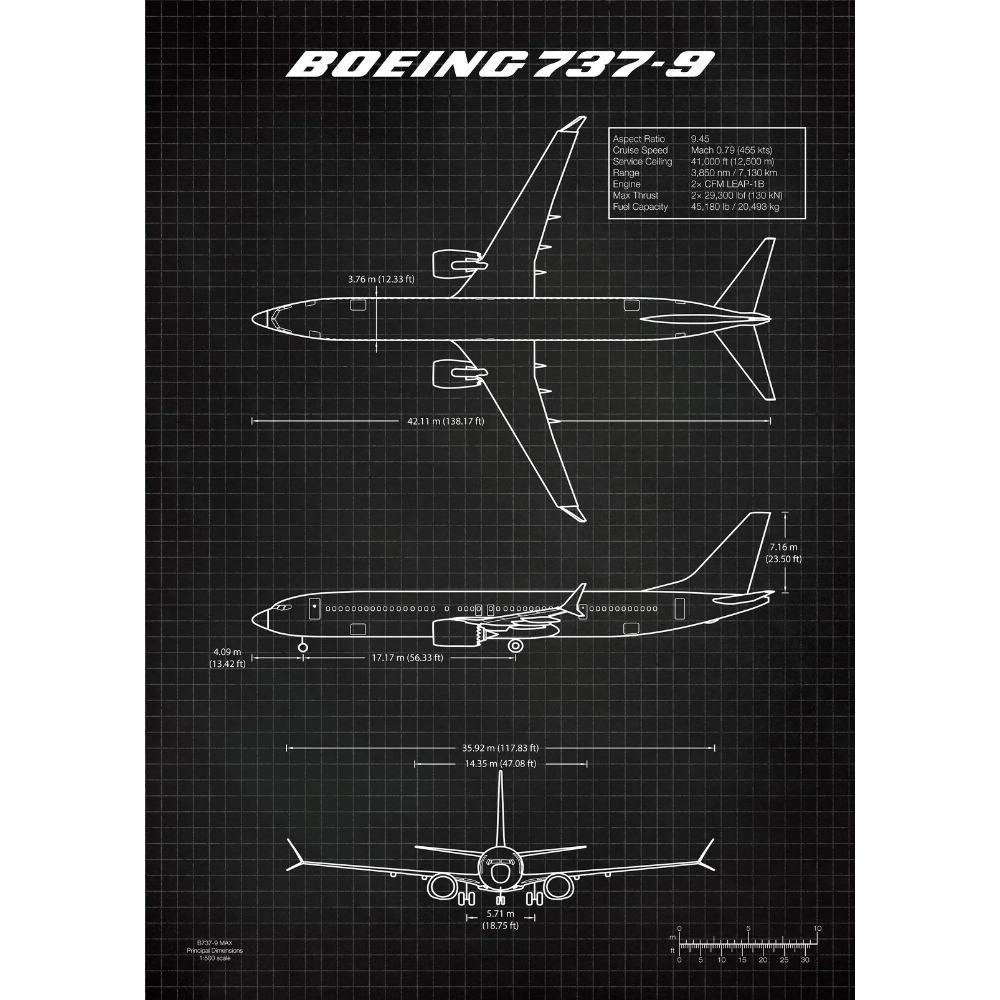 Air Force Flugzeug Airbus A-340 B-747 Patentdrucke Flugzeugposter Kampfflugzeug Blaupause Leinwandgemälde Wandkunst Bilder Heimdekor
