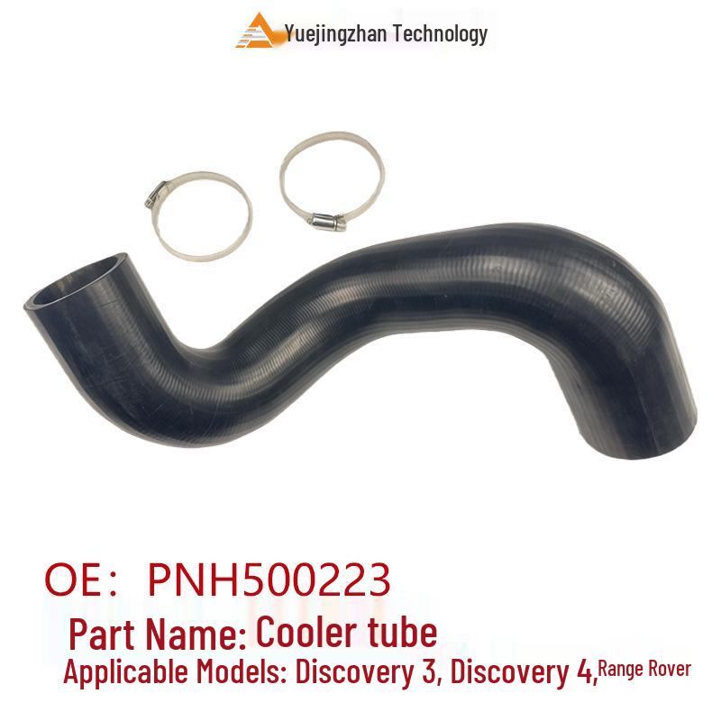 PNH500223 Rubber Hose for Intercooler Pipe, compatible with Land Rover Discovery 3, Discovery 4, and Range Rover Sport.